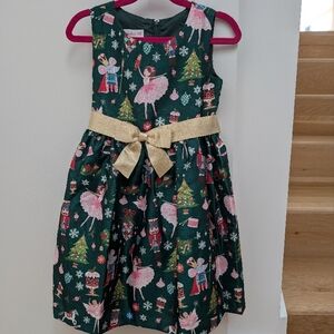 Nutcracker Green Holiday Dress size 6